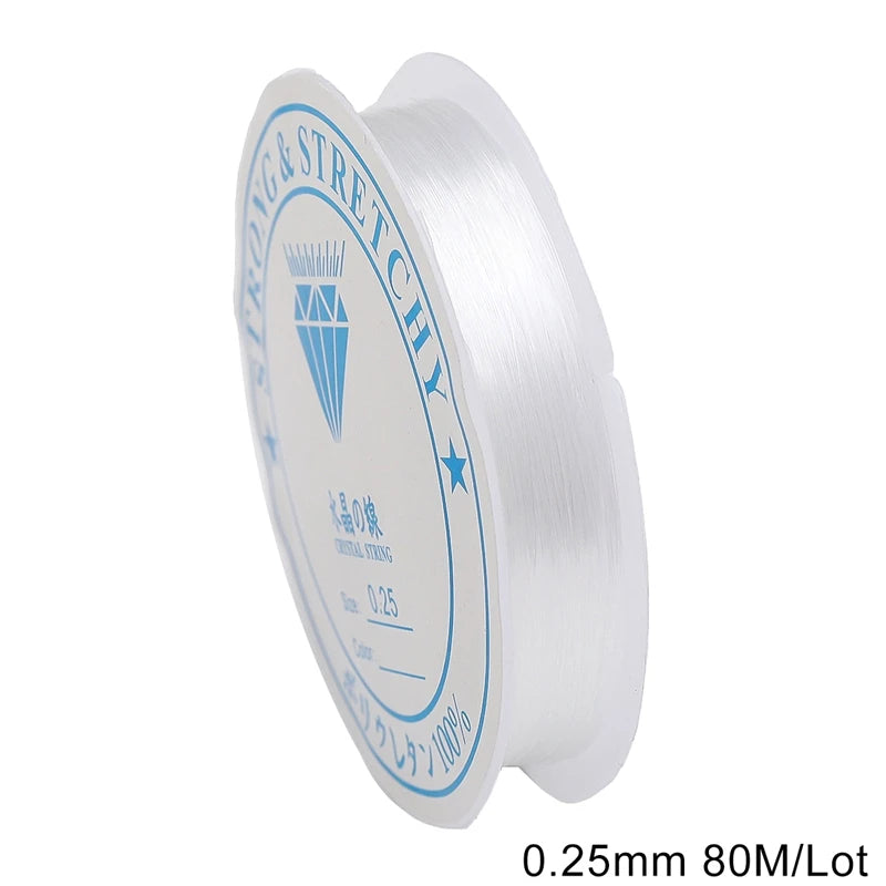 0.25mm nylon beading thread - 80m