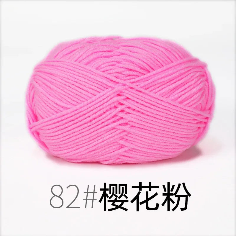 Organic Cotton Yarn 4ply - 1 Ball is 50g of Soft Yarn