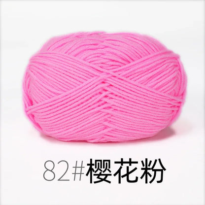 Organic Cotton Yarn 4ply - 1 Ball is 50g of Soft Yarn