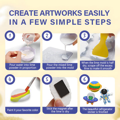Kids Arts and Crafts Set Painting Kit - Christmas