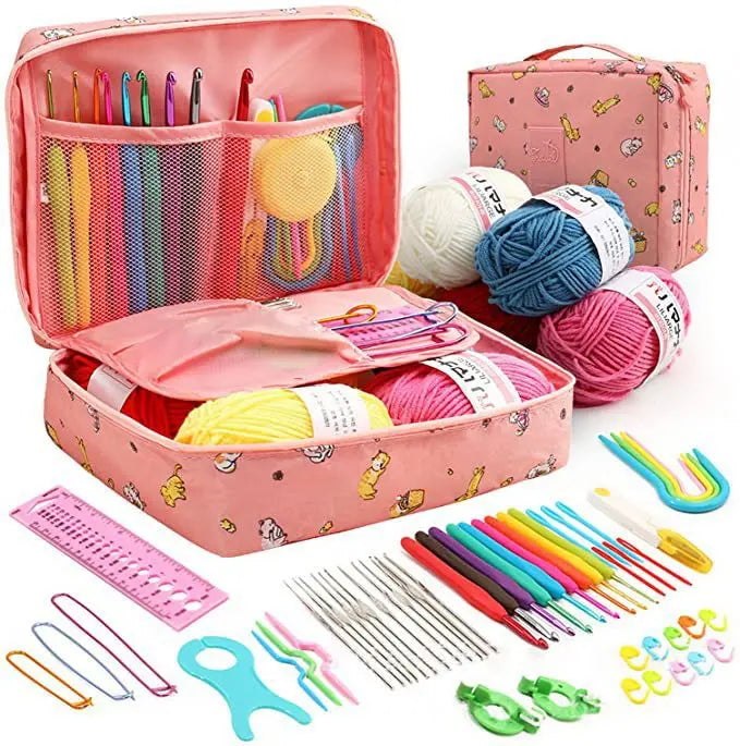 58 Pieces Crochet Accessories Set for Beginners