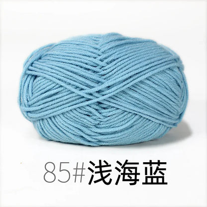 Organic Cotton Yarn 4ply - 1 Ball is 50g of Soft Yarn