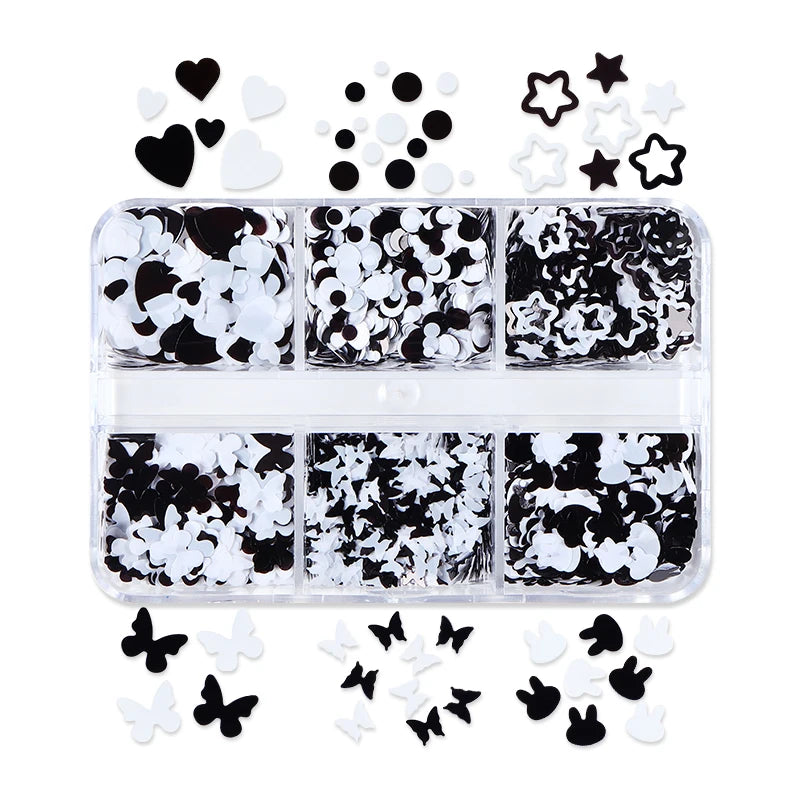 Various Sequin Shapes and Colors - Resin Filling for Jewelry Making