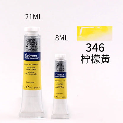 WINSOR＆NEWTON 8ml or 21ml Watercolor Paint Tubes
