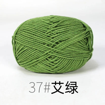Organic Cotton Yarn 4ply - 1 Ball is 50g of Soft Yarn