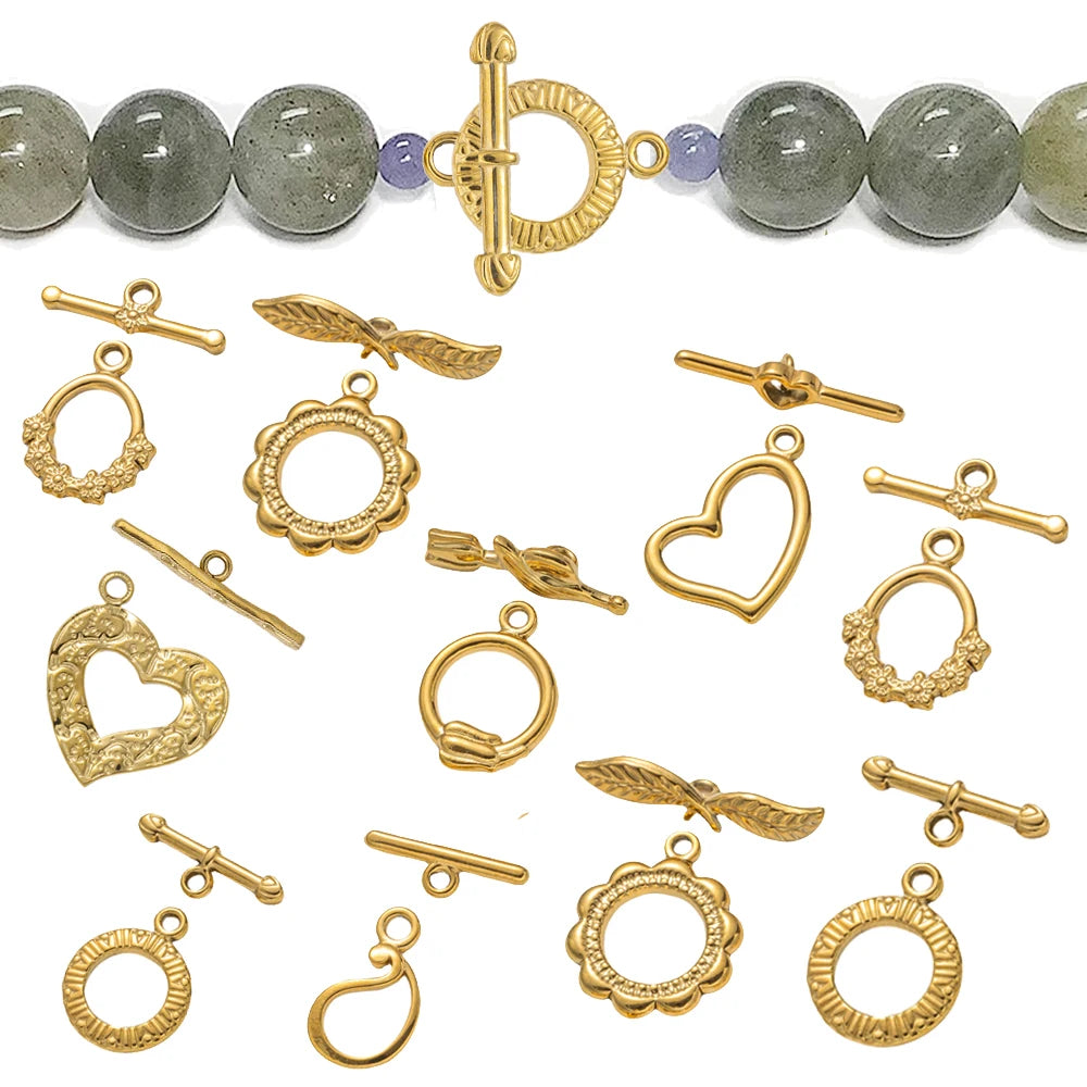 Stainless Steel Jewelry T-Bar Clasp/Connector for Necklace and Bracelet Making