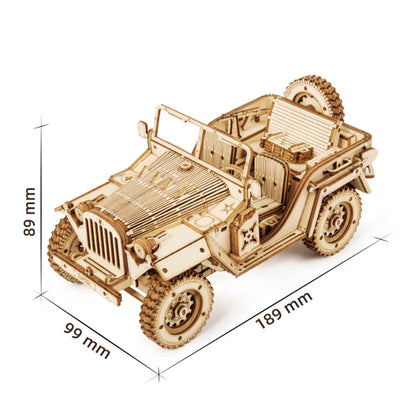 Classic Car and Train 3D Wooden Puzzle Kits