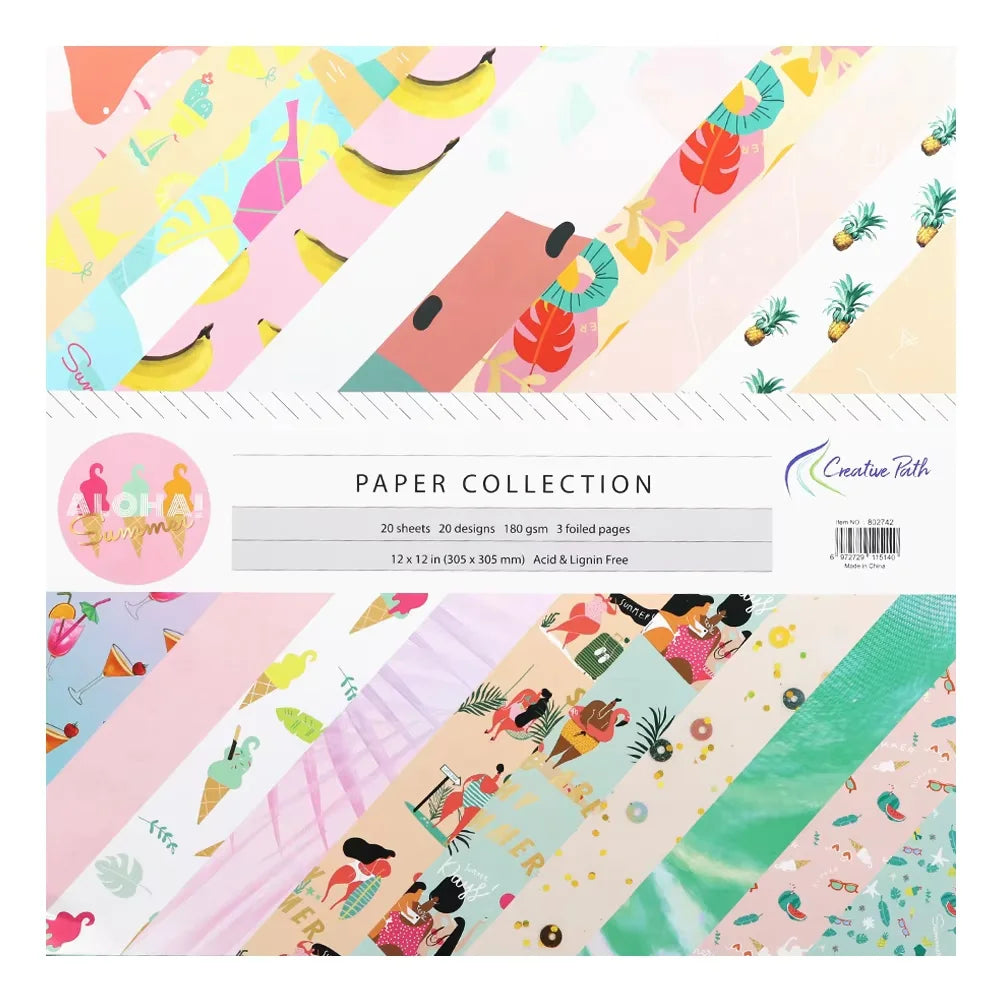 12 Inch Scrapbooking Paper 30x30 cm