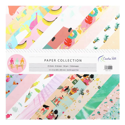 12 Inch Scrapbooking Paper 30x30 cm