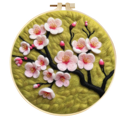 Trees and Flowers Wool Felting Kits