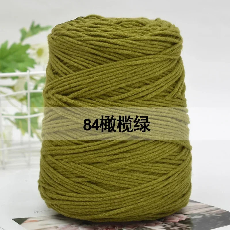 1000g 8-strand 100% Milk Cotton Yarn