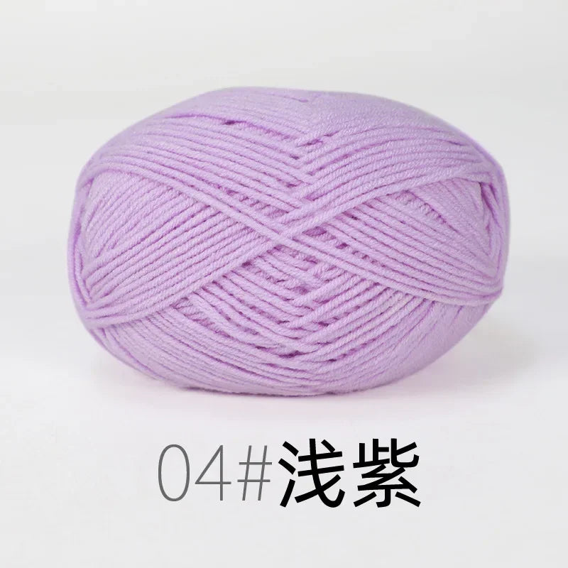 Organic Cotton Yarn 4ply - 1 Ball is 50g of Soft Yarn