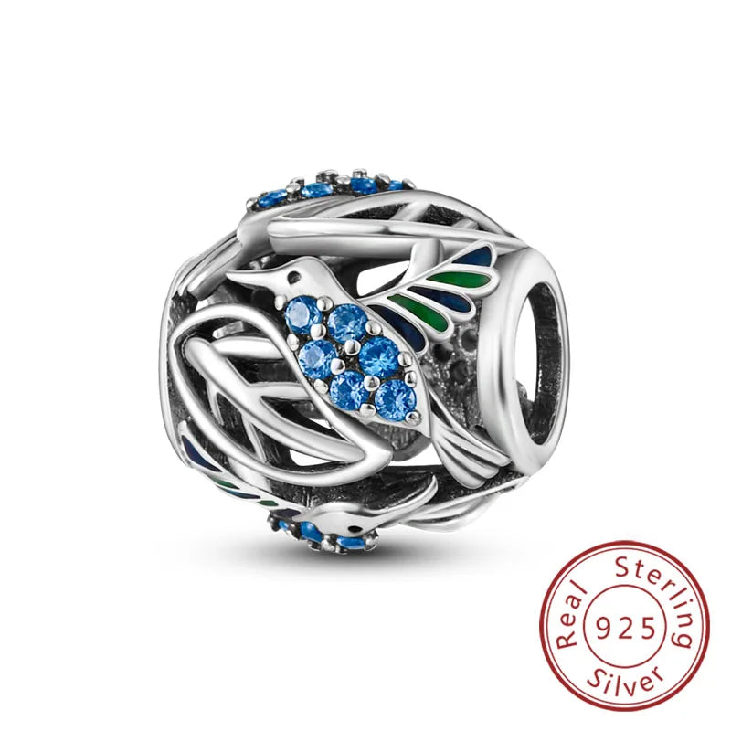 11 Different Sterling Silver Charms and Beads