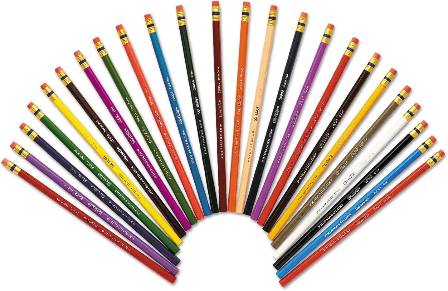 Erasable Colored Pencils Set of 24 Vibrant Colors