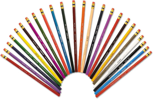 Erasable Colored Pencils Set of 24 Vibrant Colors