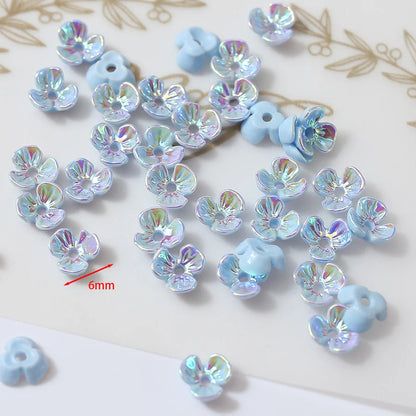 Mini Resin Flower Petals For Jewelry Making - 100pcs, 6mm