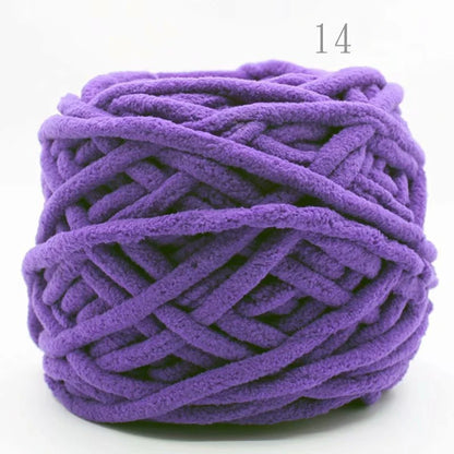 300g of Chenille Yarn - 20 Colors