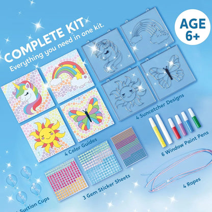 Window Art - Gems and Gels SunCatchers, Arts & Crafts for Kids