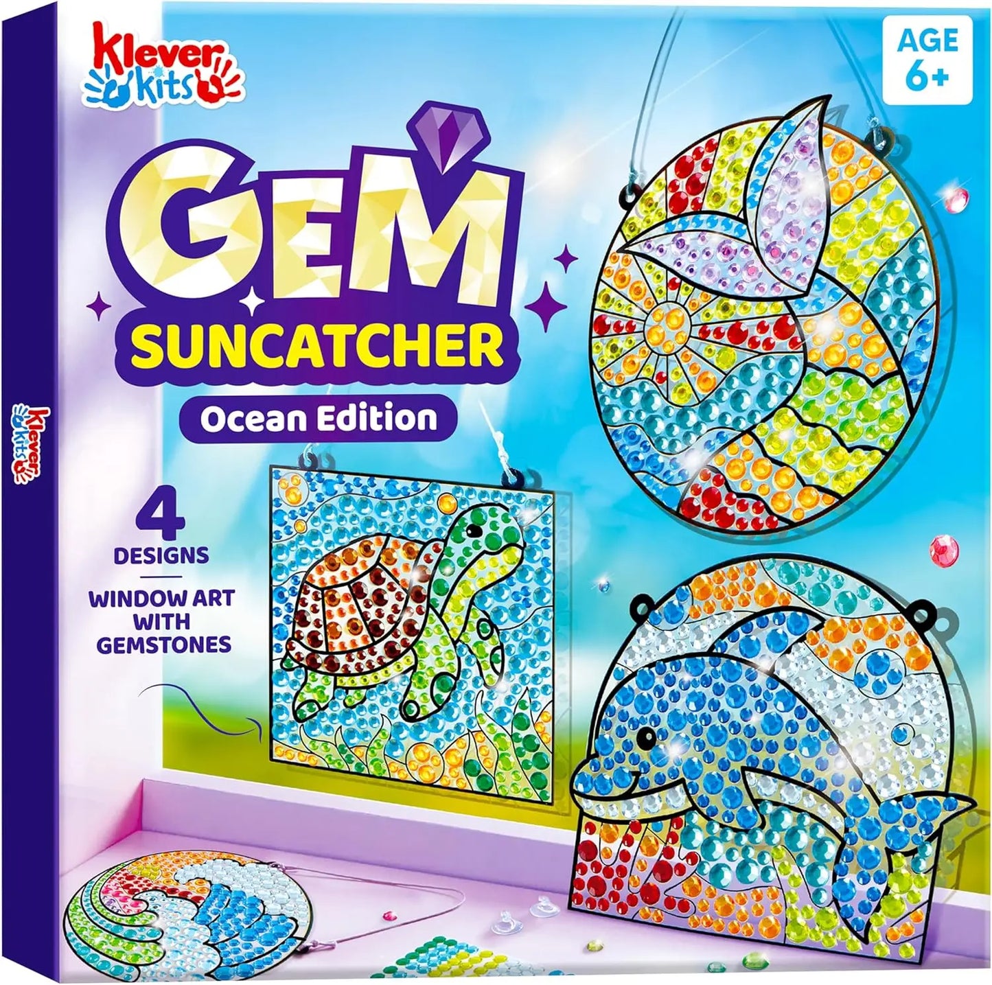 Window Art - Gems and Gels SunCatchers, Arts & Crafts for Kids