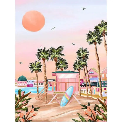Scenery Painting By Numbers Kit