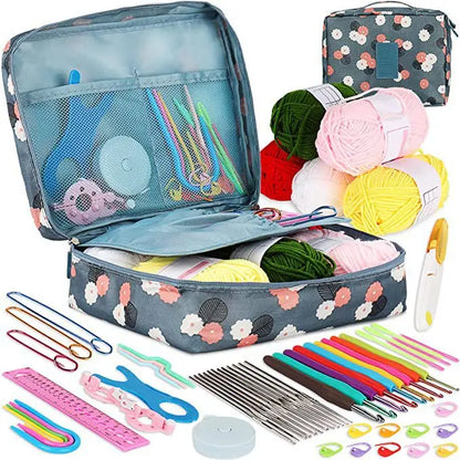 58 Pieces Crochet Accessories Set for Beginners