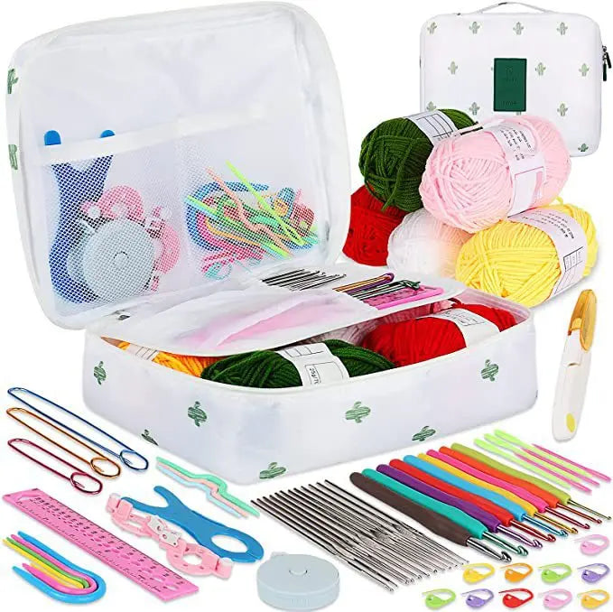 58 Pieces Crochet Accessories Set for Beginners