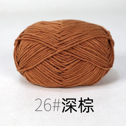 Organic Cotton Yarn 4ply - 1 Ball is 50g of Soft Yarn