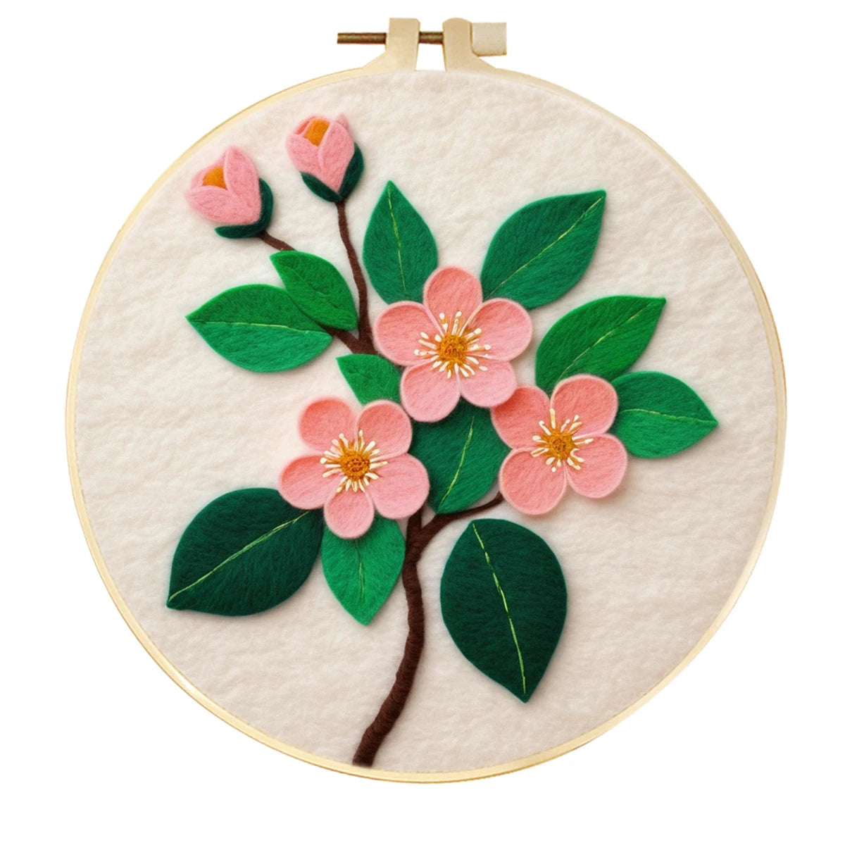 Trees and Flowers Wool Felting Kits