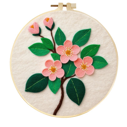 Trees and Flowers Wool Felting Kits