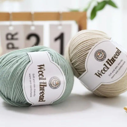 500g Box Set of Skin-friendly 4ply Merino Wool Yarn