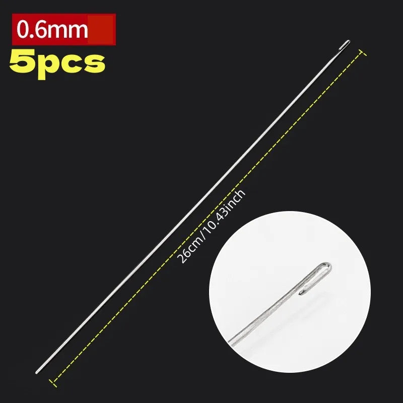 Stainless Steel Bead Threading Needle
