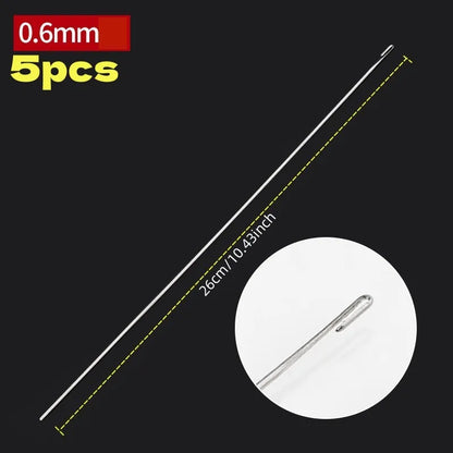 Stainless Steel Bead Threading Needle