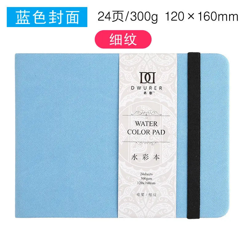 Watercolor Notebook, Medium Texture Watercolor Paper 300g