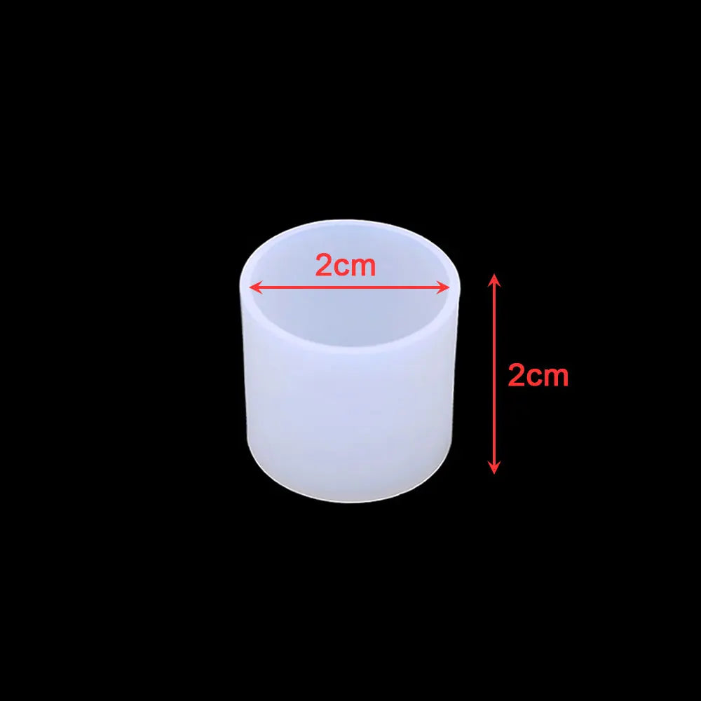 Silicone Cylinder, Hexagon, Square, Rectangle or Cuboid Resin Molds or Candle Making Molds - Different Sizes Available