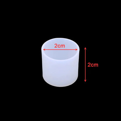 Silicone Cylinder, Hexagon, Square, Rectangle or Cuboid Resin Molds or Candle Making Molds - Different Sizes Available