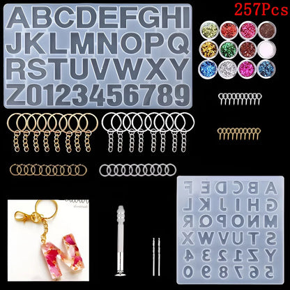 Silicone Molds Kit for Resin Jewelry Casting