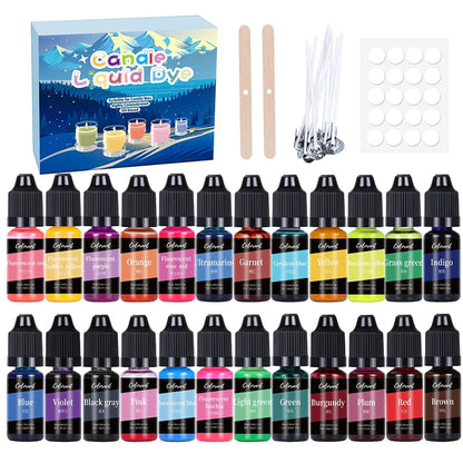 Candle Making Dyes - Sets of 16, 24, or 30 Colors