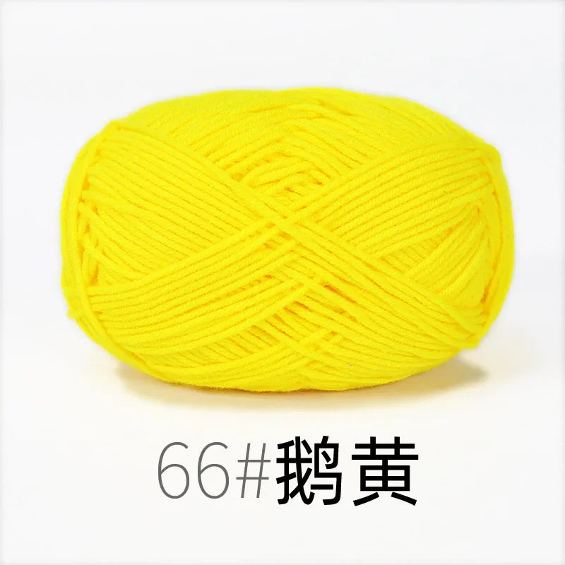 Organic Cotton Yarn 4ply - 1 Ball is 50g of Soft Yarn