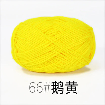 Organic Cotton Yarn 4ply - 1 Ball is 50g of Soft Yarn