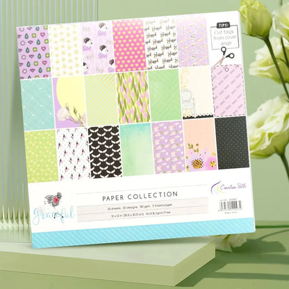 12 Inch Scrapbooking Paper 30x30 cm