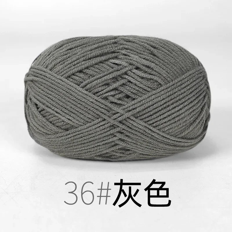 Organic Cotton Yarn 4ply - 1 Ball is 50g of Soft Yarn