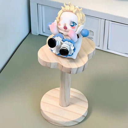 Wooden Display Riser Stand for Wool Felting and Crochet Creations