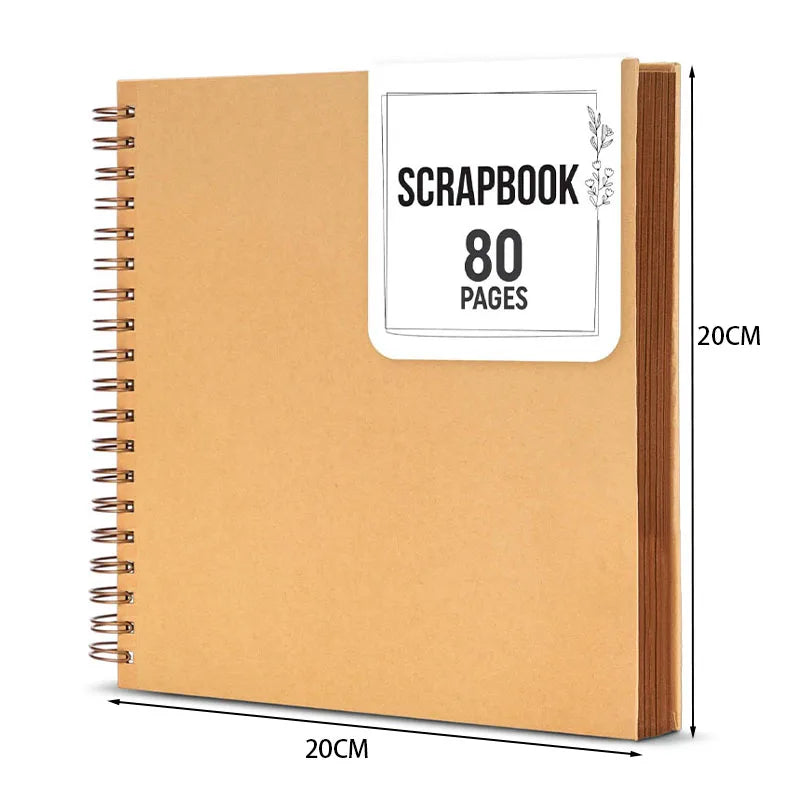 Scrapbook with 80 Pages