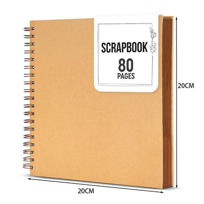 Scrapbook with 80 Pages
