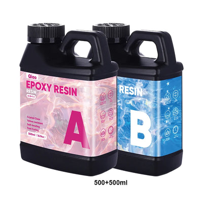 Crystal Clear 1:1 Epoxy Resin 500ml - High Gloss Finish
