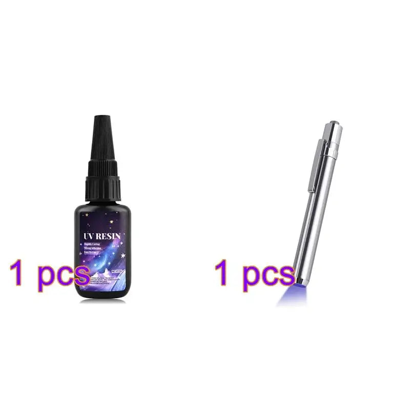 25/50g UV Epoxy Resin, UV Lamp, for Jewelry Making