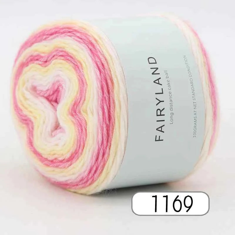 1pc 100g Gradient Colored Yarn