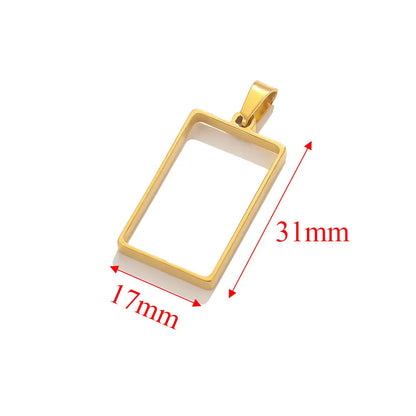 Variety of Charm or Pendant Frame Molds for UV Resin