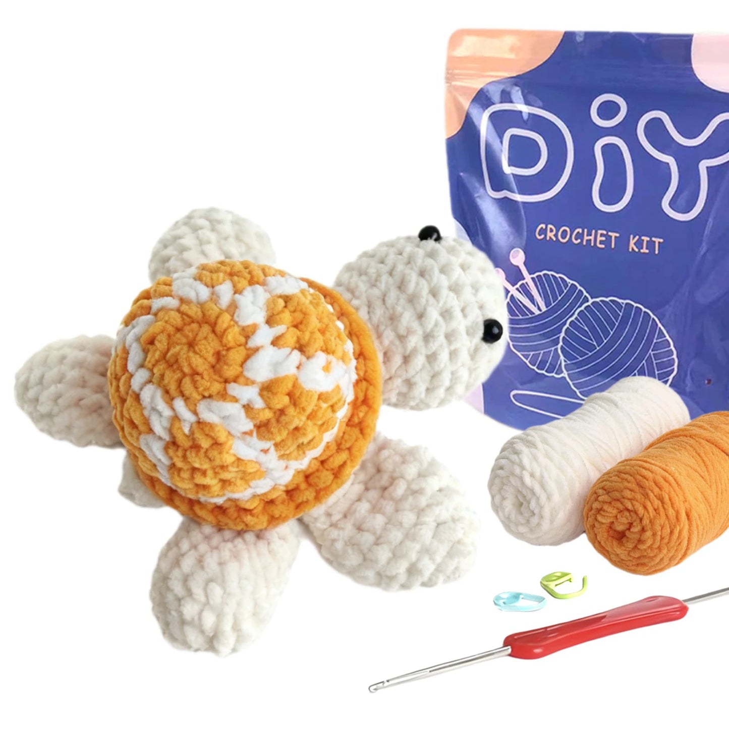 Turtle Knitting Kit for Beginners