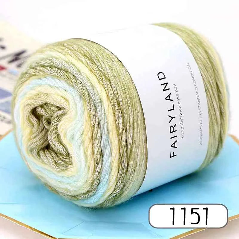 1pc 100g Gradient Colored Yarn